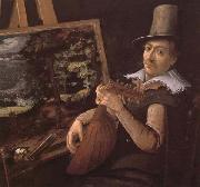 Paul Bril, Self-Portrait